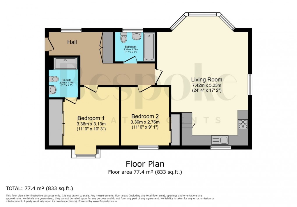 Floorplan for London Street, Reading, RG1