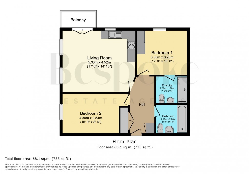 Floorplan for Carraway Street, Reading, RG1
