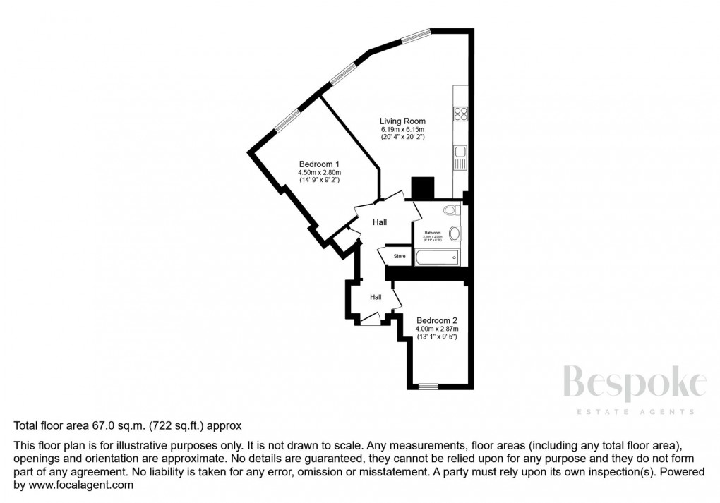 Floorplan for High Street, 6 High Street, RG1