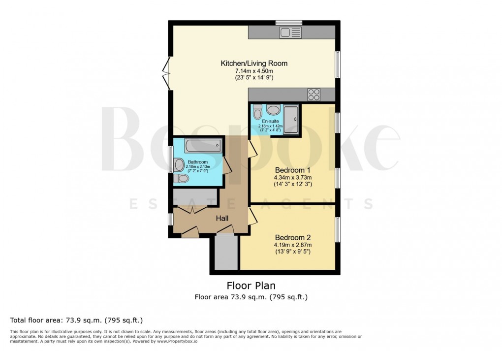 Floorplan for Carol Grove, Arborfield Green, RG2